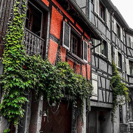 La Maison Rouge Au Coeur De La Ville. Riquewihr Dış mekan fotoğraf